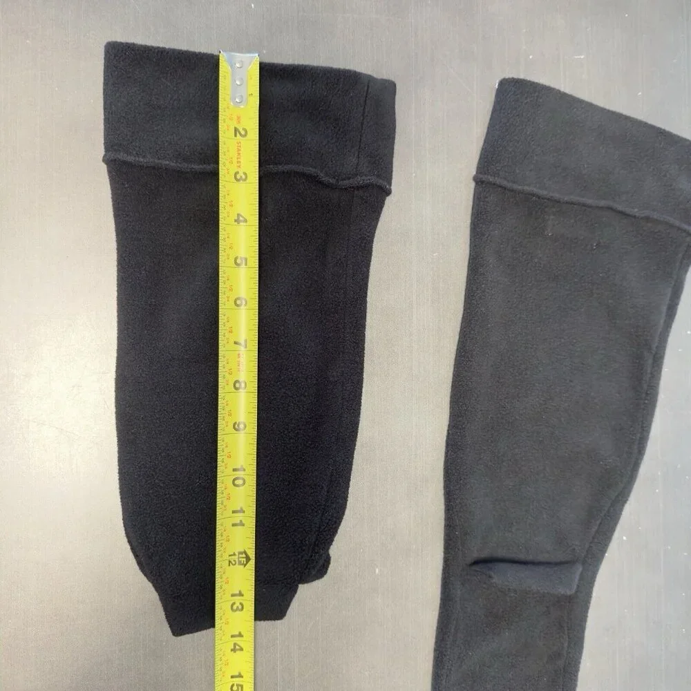 Capelli Pol Black Rain Snow Boot Fleece Insert‎ Liner Cuffed Medium 7-9